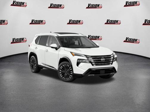 Everest White Pearl Tricoat 2026 Nissan Rogue Platinum