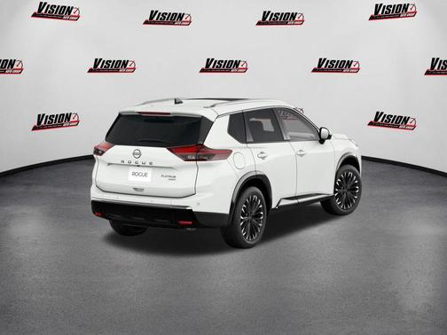 Everest White Pearl Tricoat 2026 Nissan Rogue Platinum
