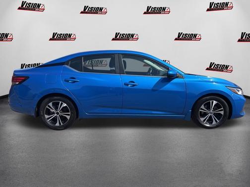 Electric Blue Metallic 2023 Nissan Sentra SV