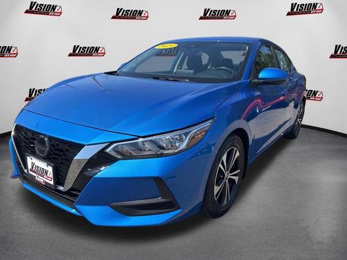Electric Blue Metallic 2023 Nissan Sentra SV