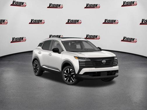 Aspen White Tricoat 2026 Nissan Kicks SV