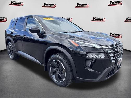 Super Black 2024 Nissan Rogue SV