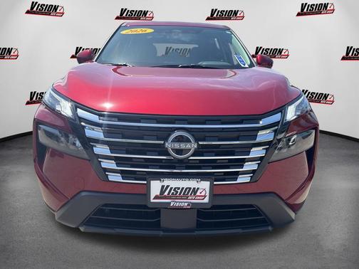 Scarlet Ember Tintcoat 2026 Nissan Rogue SV