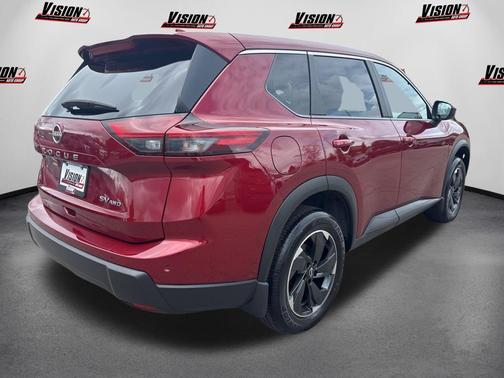 Scarlet Ember Tintcoat 2024 Nissan Rogue SV