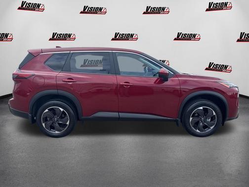 Scarlet Ember Tintcoat 2024 Nissan Rogue SV