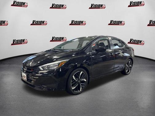 Super Black Metallic 2023 Nissan Versa 1.6 S