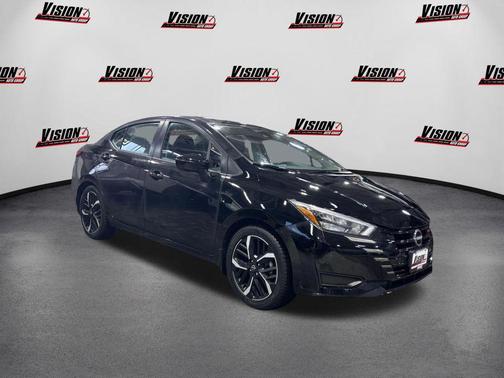 Super Black Metallic 2023 Nissan Versa 1.6 S