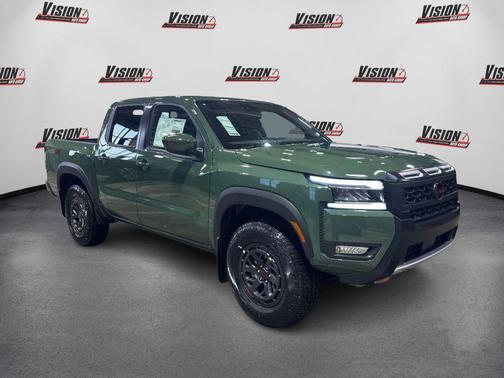 Tactical Green Metallic 2025 Nissan Frontier PRO-4X