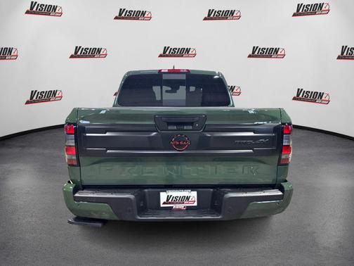 Tactical Green Metallic 2025 Nissan Frontier PRO-4X