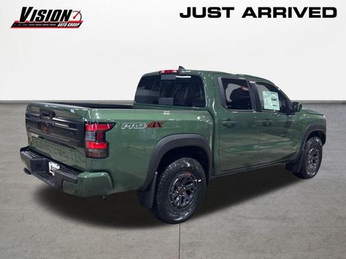 Tactical Green Metallic 2025 Nissan Frontier PRO-4X