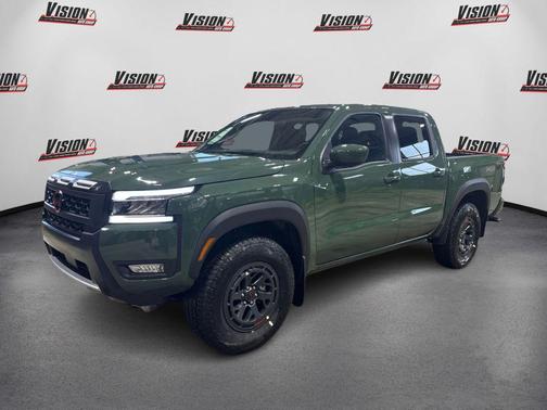 Tactical Green Metallic 2025 Nissan Frontier PRO-4X