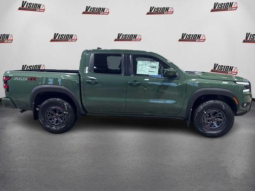 Tactical Green Metallic 2025 Nissan Frontier PRO-4X