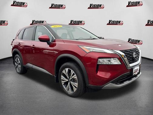 Scarlet Ember Tintcoat 2023 Nissan Rogue SV