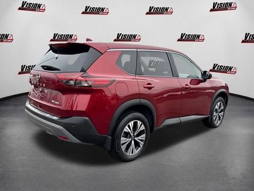 Scarlet Ember Tintcoat 2023 Nissan Rogue SV