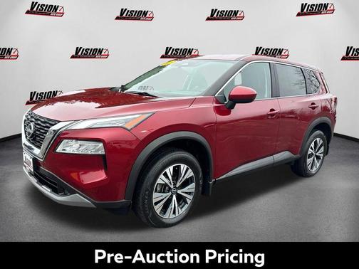 Scarlet Ember Tintcoat 2023 Nissan Rogue SV