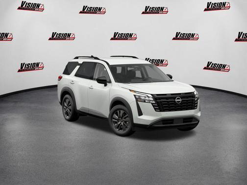 Everest White Pearl Tricoat 2026 Nissan Pathfinder SV
