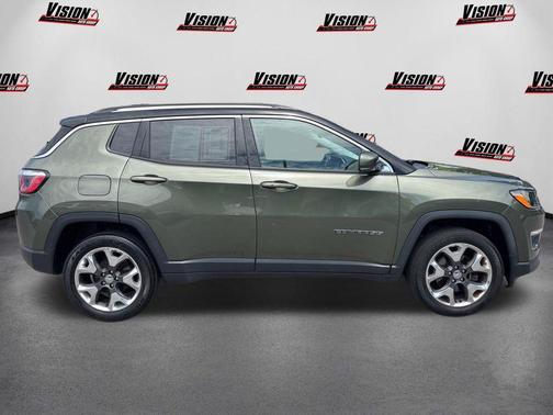 Olive Green Pearlcoat 2017 Jeep New Compass Limited