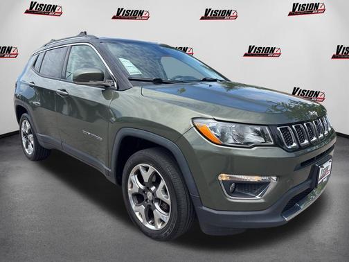 Olive Green Pearlcoat 2017 Jeep New Compass Limited
