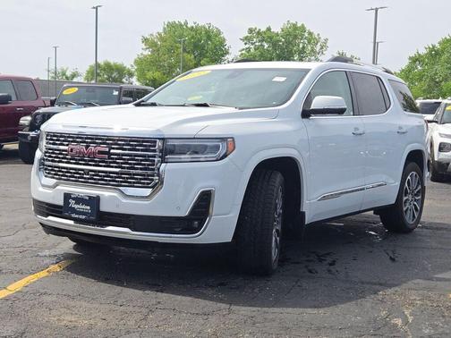 White 2022 GMC Acadia Denali