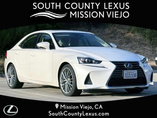 White Pearl 2017 Lexus IS 200t Base