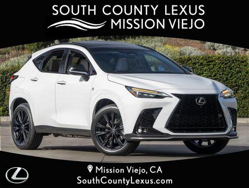 Ultra White 2026 Lexus NX 450h+ F SPORT Handling