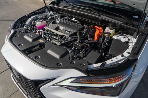 Ultra White 2026 Lexus NX 450h+ F SPORT Handling