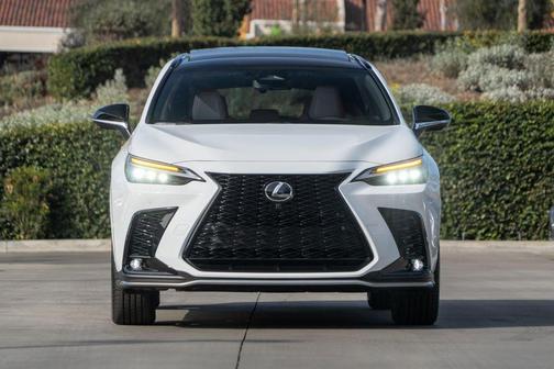 Ultra White 2026 Lexus NX 450h+ F SPORT Handling