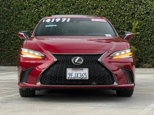 Matador Red Mica 2023 Lexus ES 350 F Sport