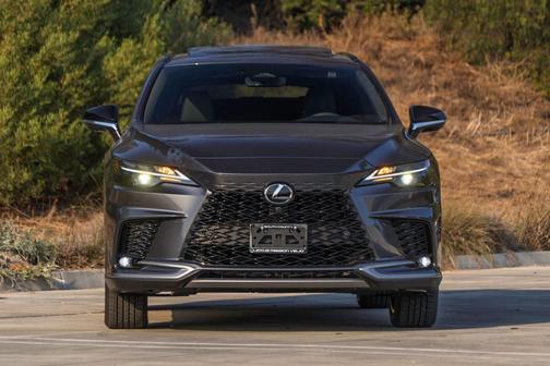 Cloudburst Gray 2026 Lexus RX 350h F SPORT Design