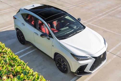 Ultra White 2026 Lexus NX 350 F SPORT Handling