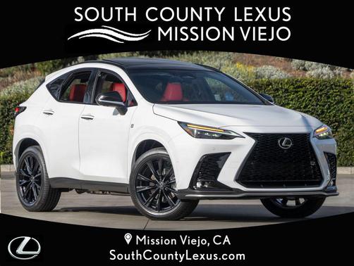 Ultra White 2026 Lexus NX 350 F SPORT Handling