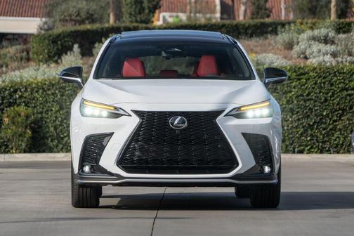 Ultra White 2026 Lexus NX 350 F SPORT Handling
