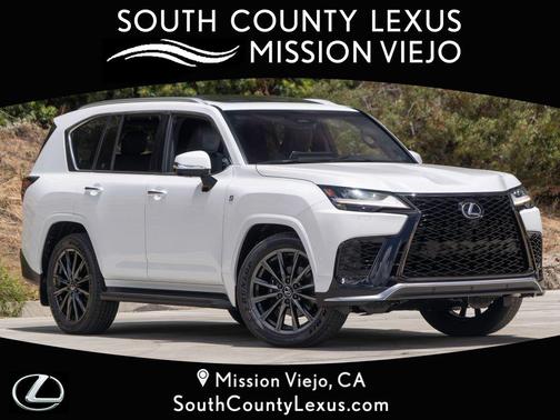 Ultra White 2026 Lexus LX 700h F SPORT Handling