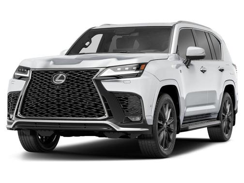Ultra White 2026 Lexus LX 700h F SPORT Handling
