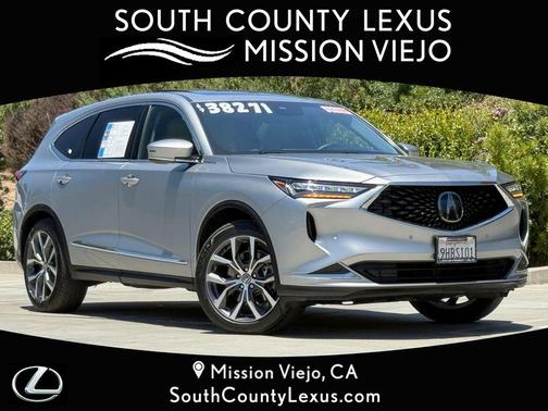 Lunar Silver Metallic 2023 Acura MDX Technology Package