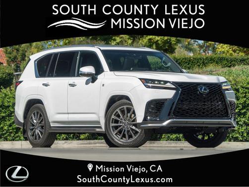 Ultra White 2026 Lexus LX 600 F SPORT HANDLING