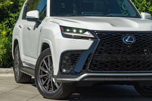 Ultra White 2026 Lexus LX 600 F SPORT HANDLING