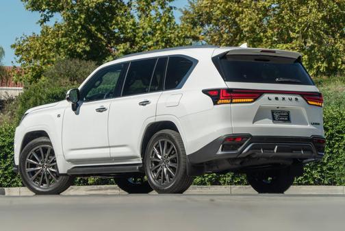 Ultra White 2026 Lexus LX 600 F SPORT HANDLING
