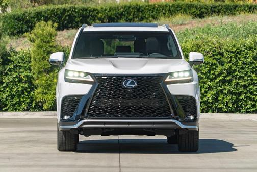Ultra White 2026 Lexus LX 600 F SPORT HANDLING