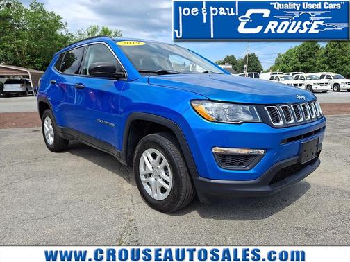 Laser Blue Pearlcoat 2019 Jeep Compass Sport
