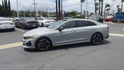 Wolf Gray 2022 Kia K5 GT-Line