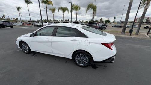 Serenity White 2025 Hyundai ELANTRA HEV Blue