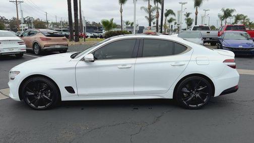 Alta White 2023 Genesis G70 2.0T RWD