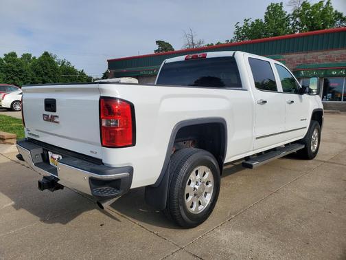 White 2015 GMC Sierra 2500 SLT