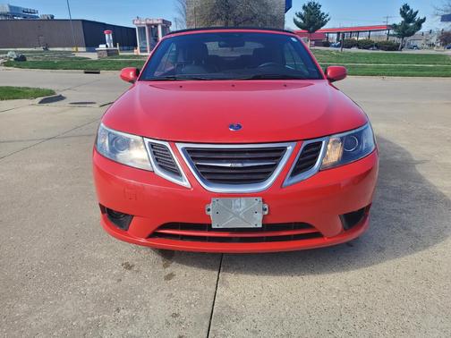 Red 2008 Saab 9-3 2.0T