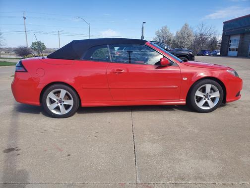 Red 2008 Saab 9-3 2.0T