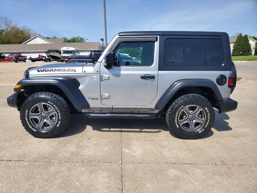 Silver 2019 Jeep Wrangler Sport S