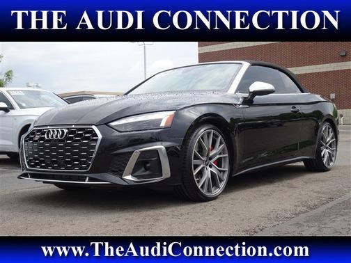 Mythos Black Metallic/Black Roof 2024 Audi S5 Prestige