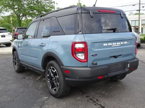Alto Blue Metallic Tinted Clearcoat 2021 Ford Bronco Sport Outer Banks