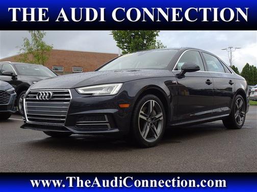 Moonlight Blue Metallic 2018 Audi A4 2.0T Premium Plus